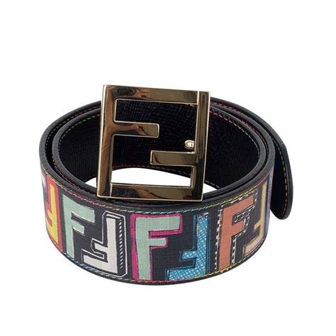 fendi belt multicolor|fendi multicolor belt.